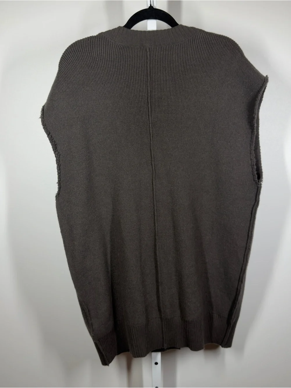 Free People Oakleigh Vest Dark Grey